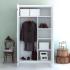 Armoire en métal à rideaux ou portes battante mélaminé, gamme Molina haute - France Bureau